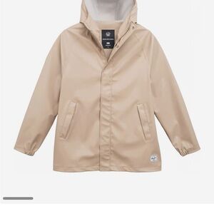 Women’s Herschel Rain Jacket large (cobblestone color)